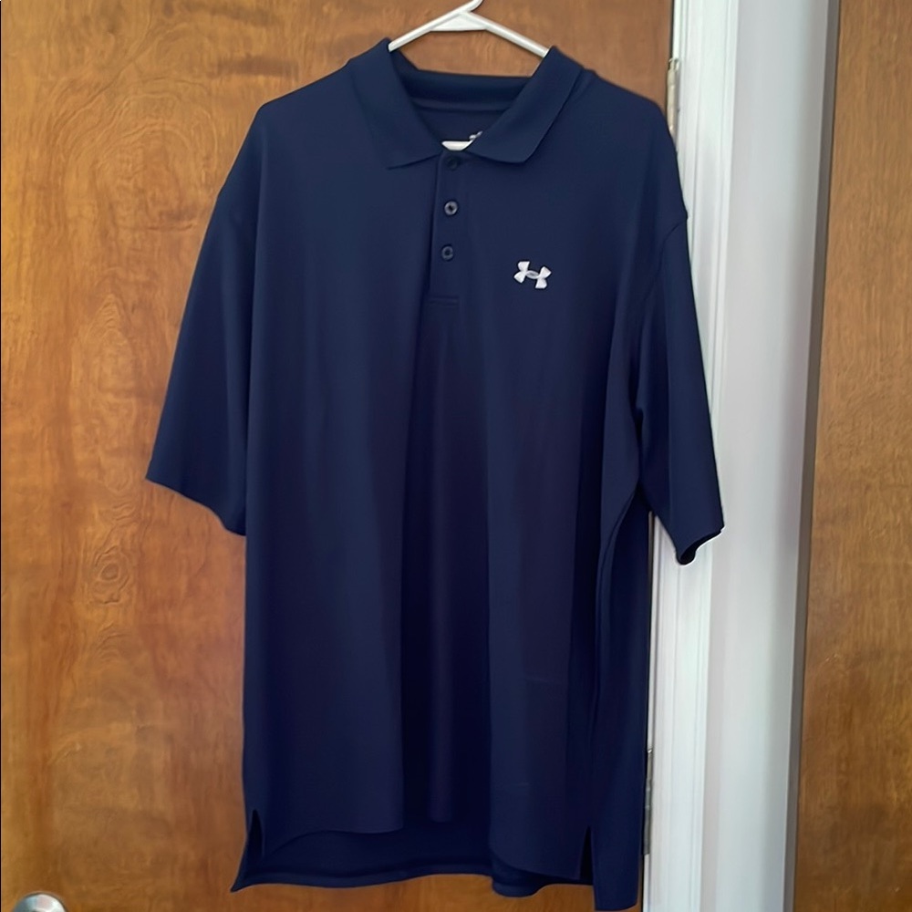 Men’s Under Armour Short Sleeve Polo 3 button pullover
